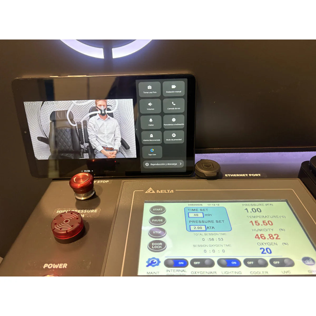 Airvida 2.0 ATA Hardshell Multiplace Hyperbaric Chamber