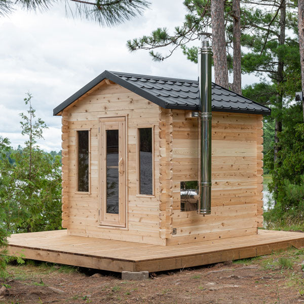 CT Georgian Cabin Wood Burning Sauna