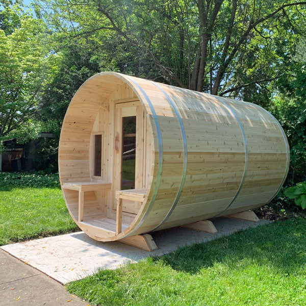 CT Tranquility Barrel Wood Burning Sauna