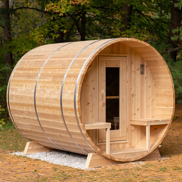 Dundalk CT Serenity 4 Person Barrel Electric Sauna