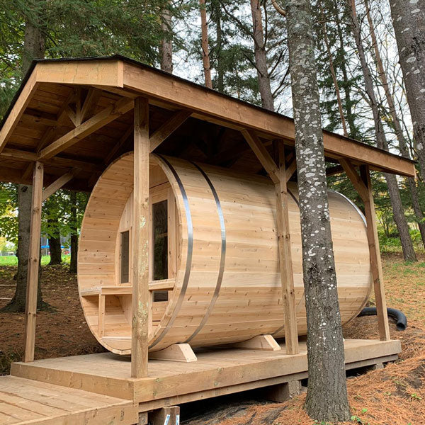 CT Tranquility Barrel Electric Sauna
