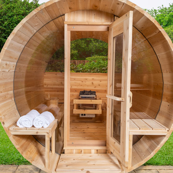 Dundalk CT Tranquility MP Barrel 4-5 Person Wood Burning Sauna