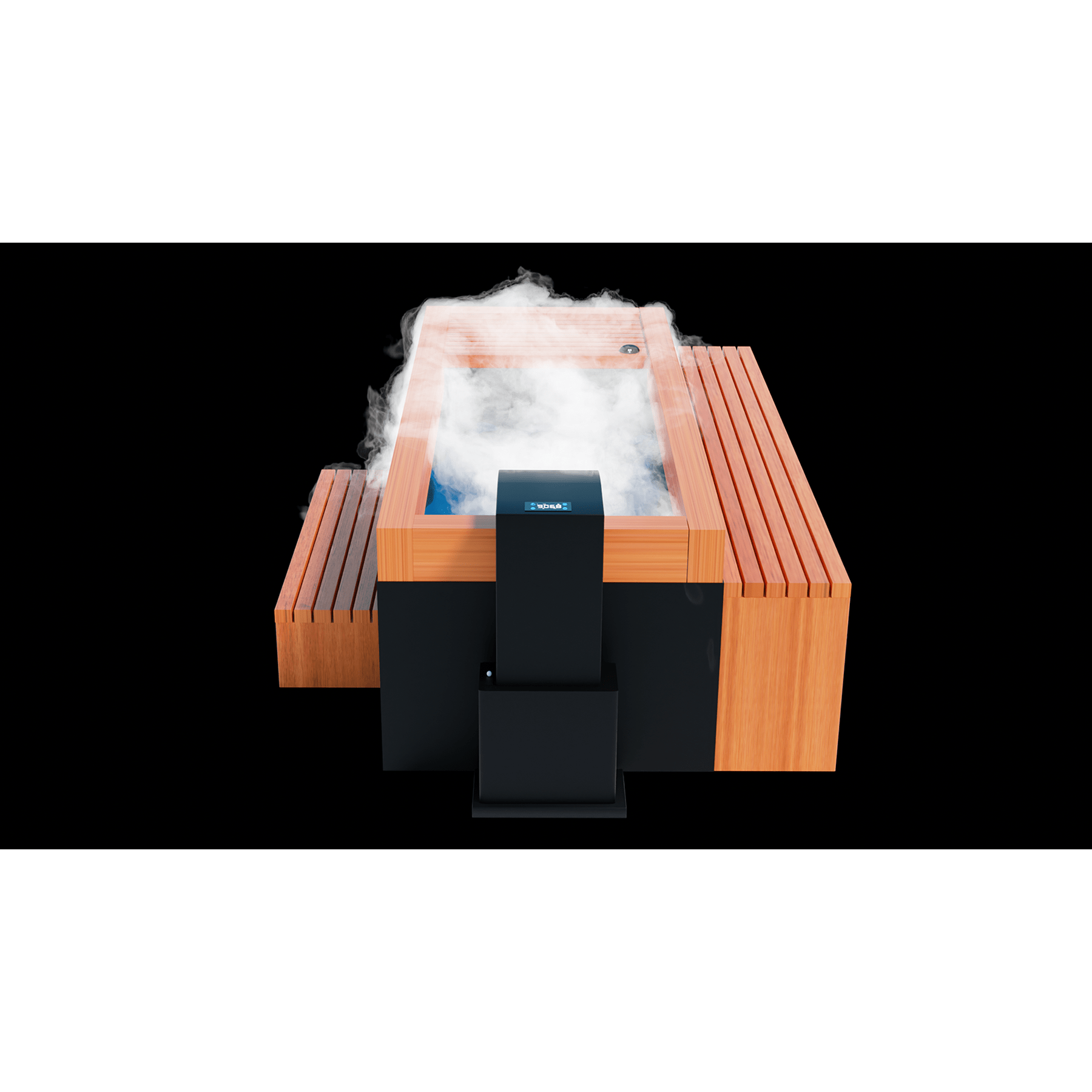 Medical Frozen 9 Cold Plunge with Accessories Kit and Essential Oil Steam Generator