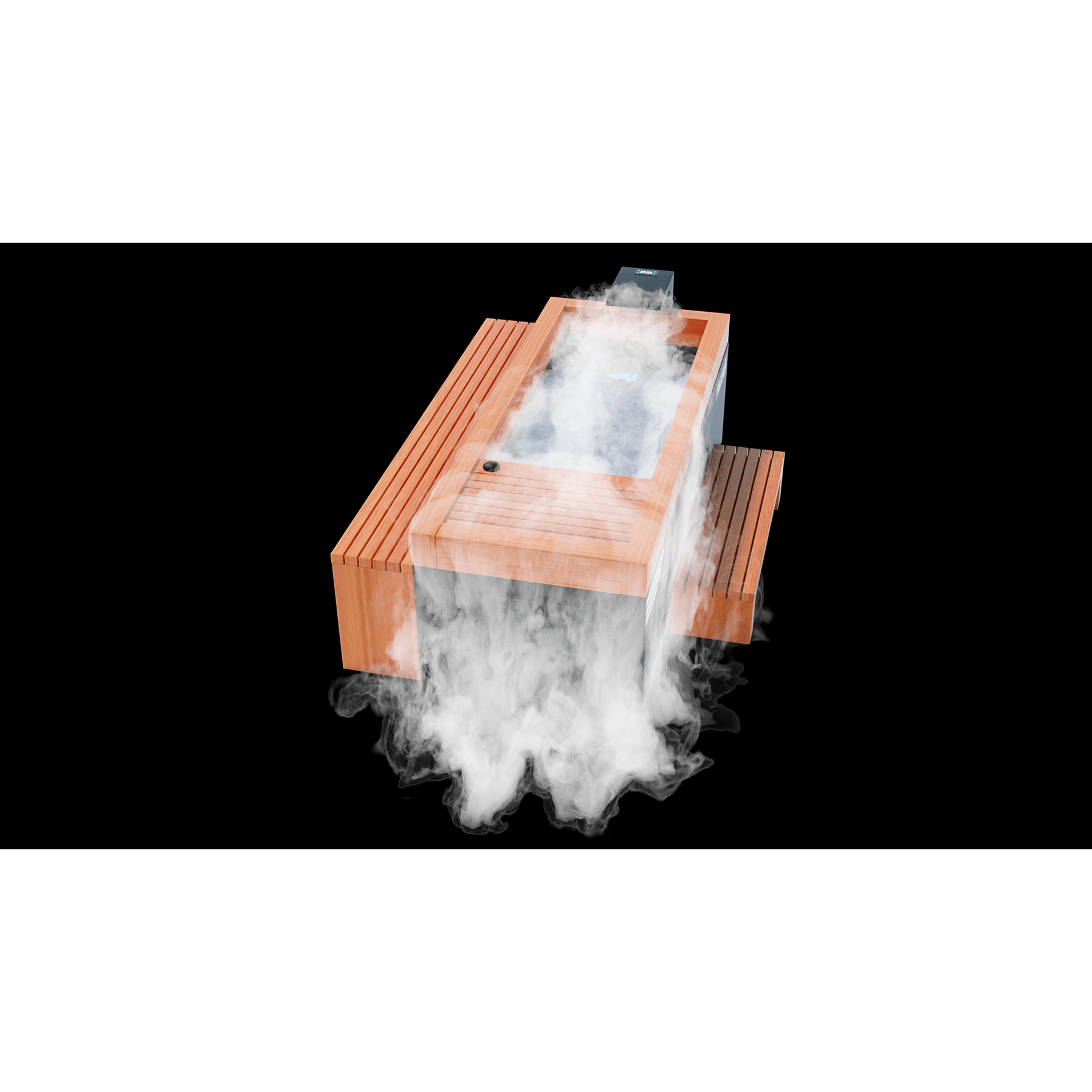 Medical Frozen 9 Cold Plunge with Accessories Kit and Essential Oil Steam Generator