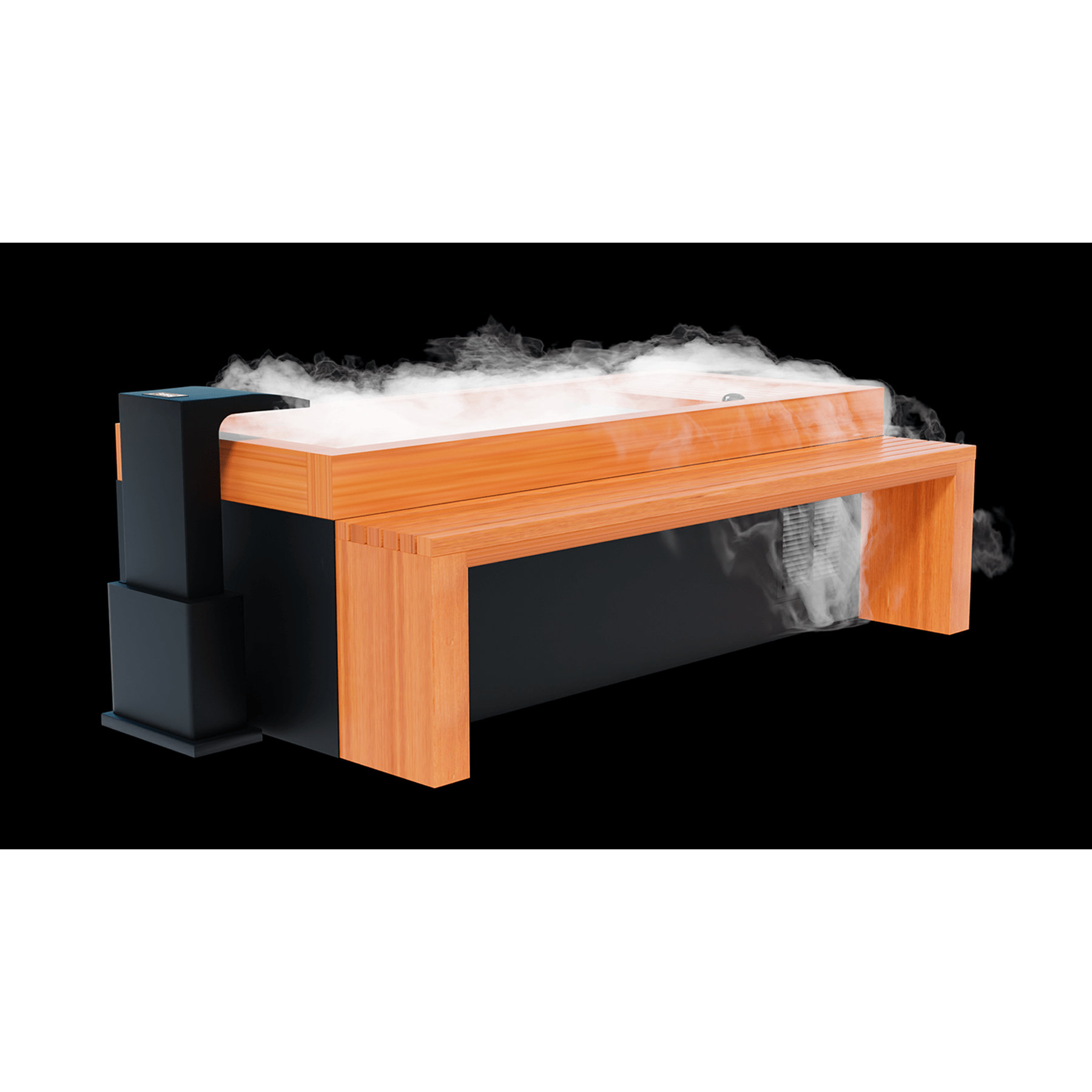 Medical Frozen 9 Cold Plunge with Accessories Kit and Essential Oil Steam Generator