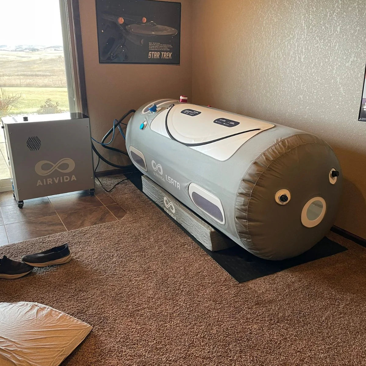 1.2 - 1.5ATA Airvida Portable Lying Hyperbaric Chamber