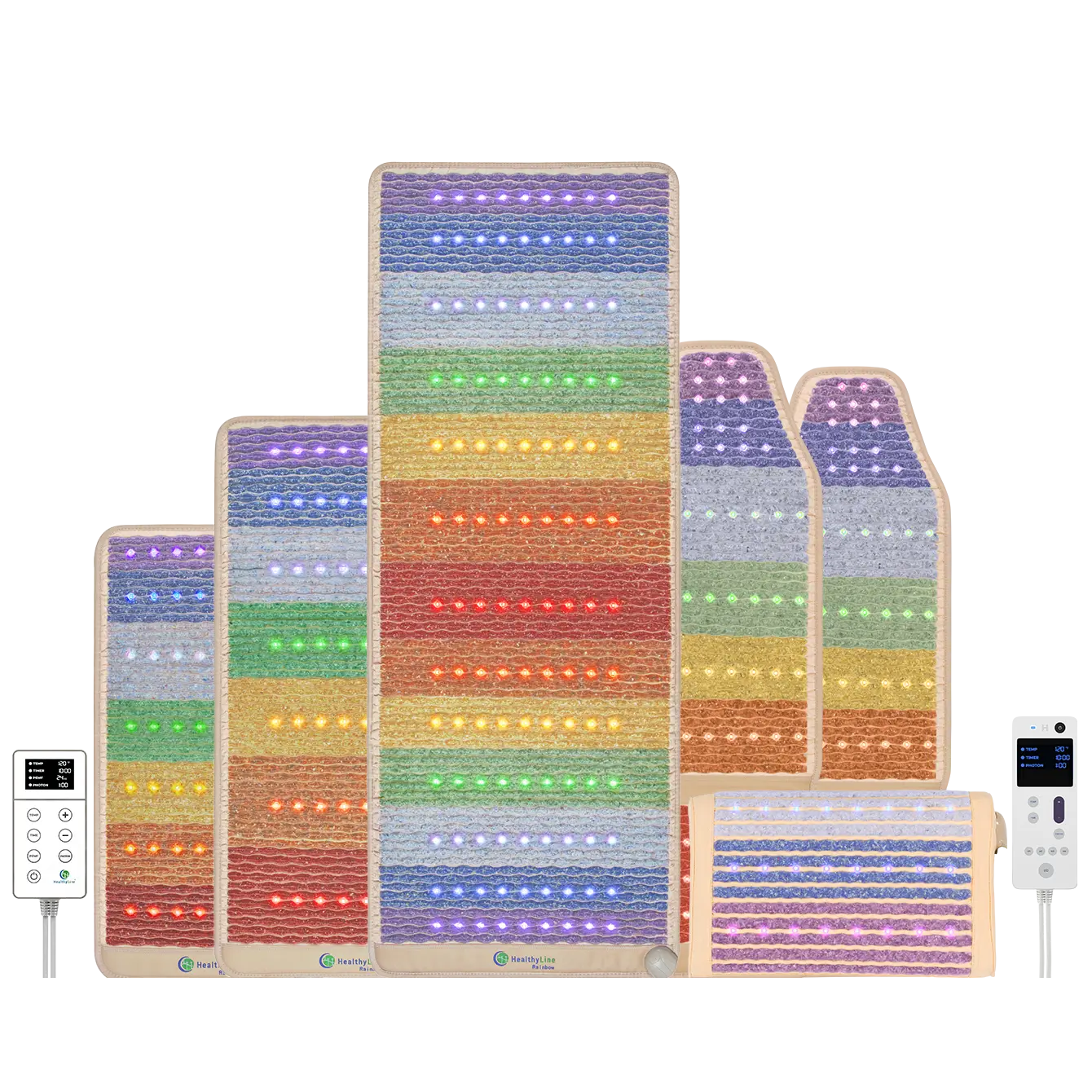 HealthyLine Rainbow Chakra Series PEMF Far Infrared Heating Mat