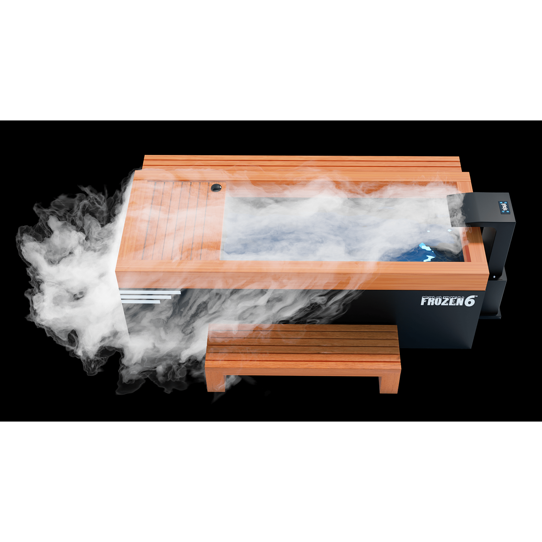 Medical Frozen 6 Cold Plunge with Accessories Kit and Essential Oil Steam Generator